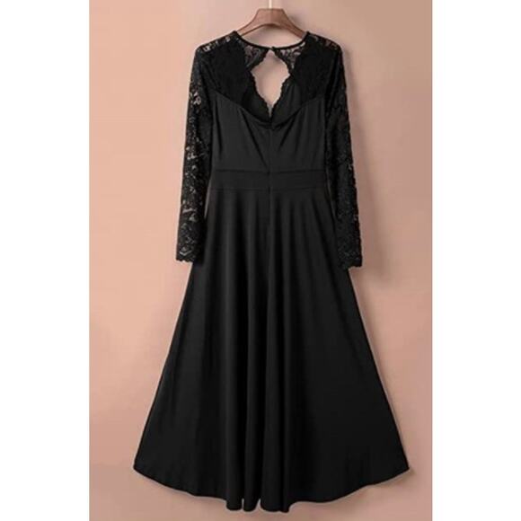 High Low Cocktail Party Dress- Size Large - Picture 2 of 7